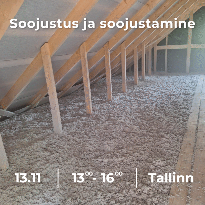 Soojustus ja soojustamine: Tallinn koolitus 13.11